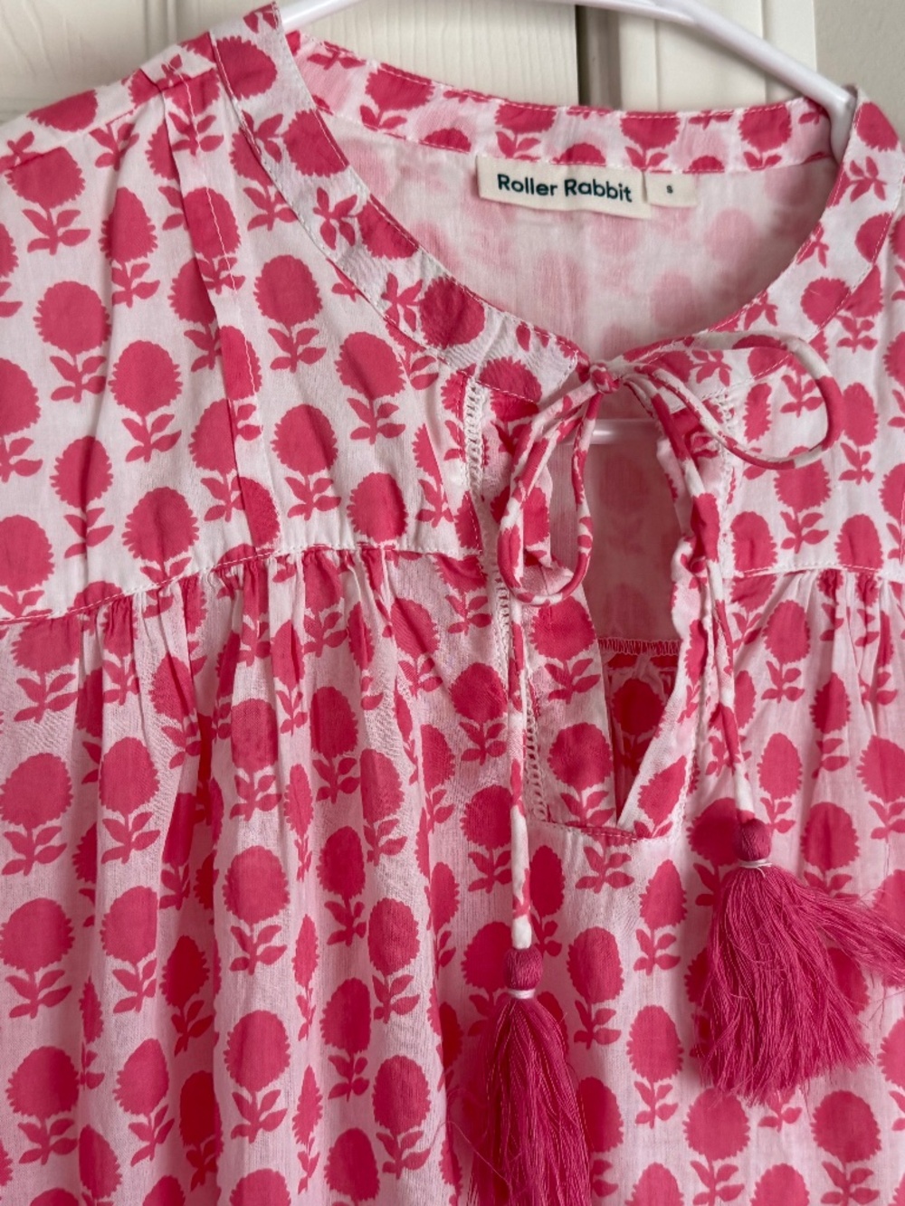 NEW ROBERTA ROLLER RABBIT, LAURE SERAFINA TUNIC WITH TASSELS!! - Picture 4 of 7